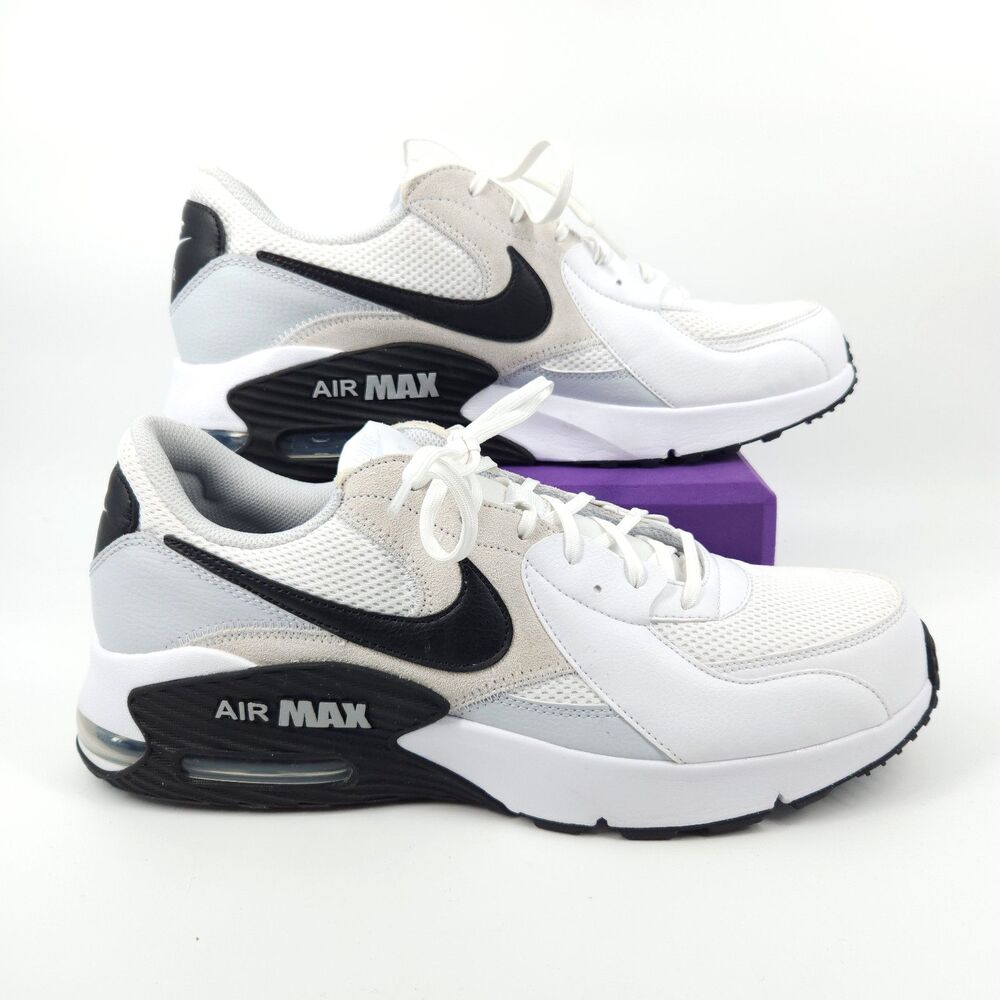 Nike Air Max Excee Shoes Men Size 14 White Black